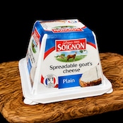 フランス産 ソワニヨン 山羊乳チーズ スプレッドタイプ シェーブル ナチュラルチーズ ピラミッド型 150g Soignon Spreadable Goat Cheese | French Chevre Natural Cheese, Pyramid Shape 150g