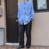 embroidery design denim tyrolean shirt