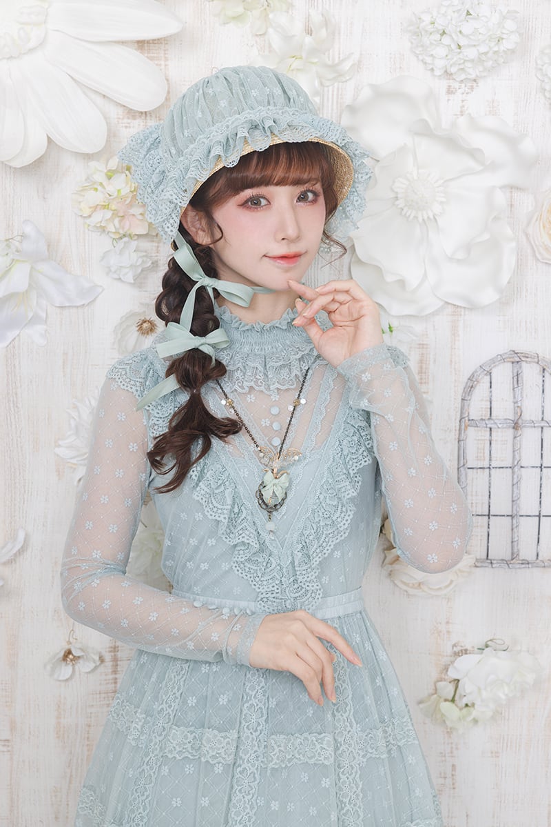 新品 ❁ ファミリア ワンピース 80 グリーンドット