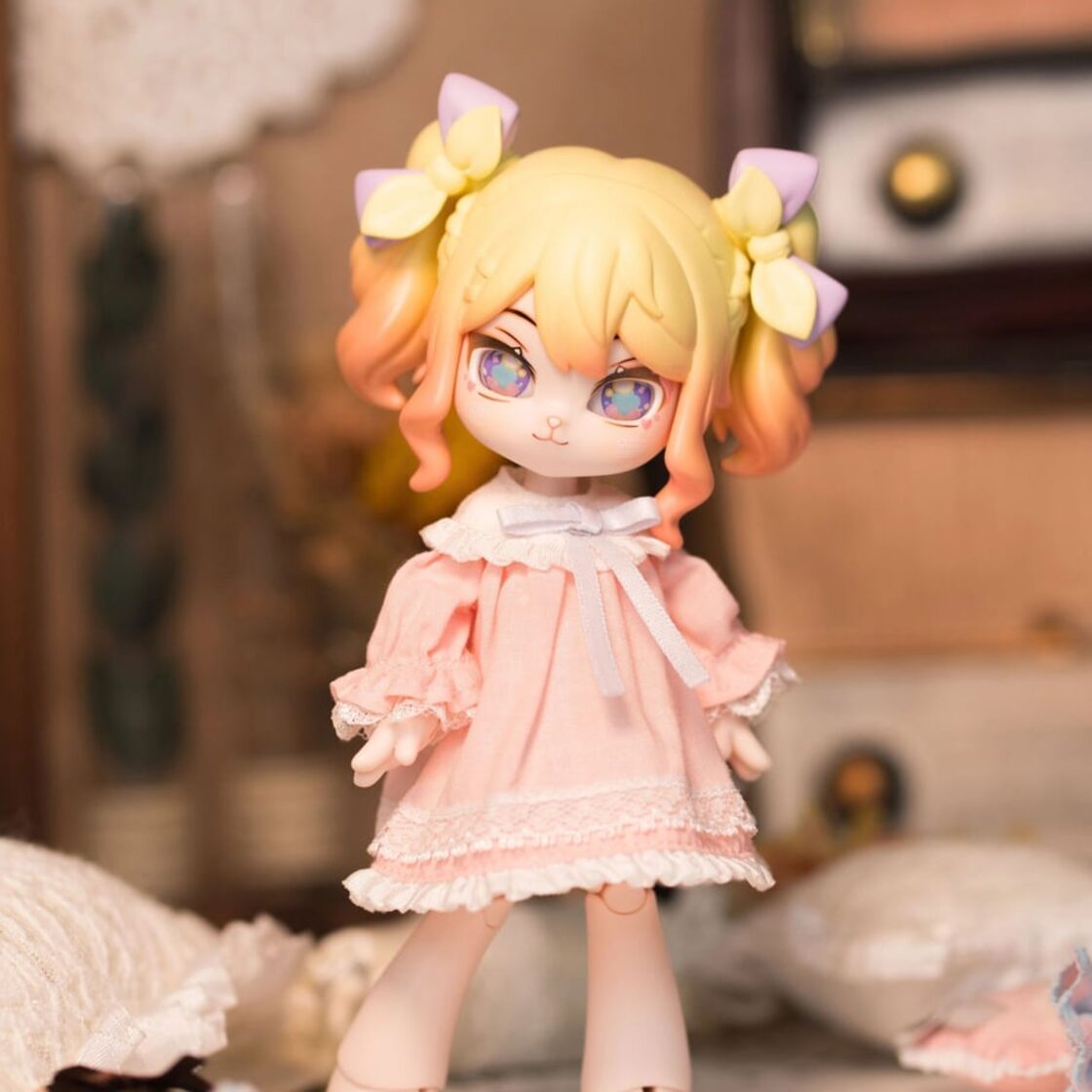 訳アリ】TinyFox 1/6スケールドール ほえ HS-01 セット 白巧肌