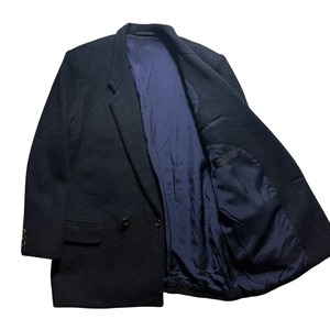 AD1988 COMME des GARCONS HOMME black tweed tailored jacket