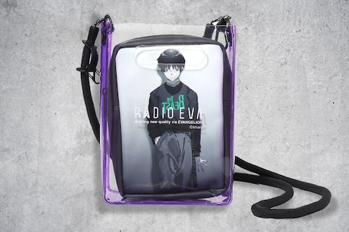 RADIO EVA PVC Tote Bag SHINJI（RADIO EVA 10TH）