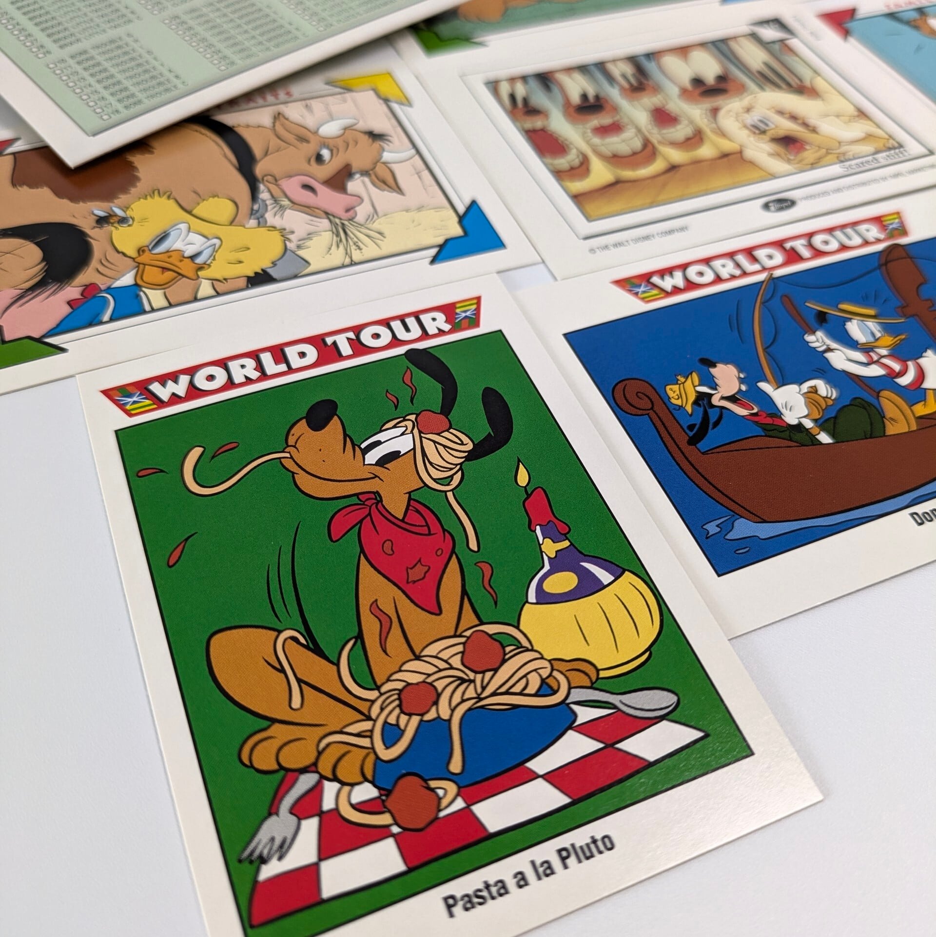 ☆送料無料！☆1991年製 【 Disney Collector Cards ディズニーコレクターカード 】VINTAGE トレーディングカード単品 （1個=15CARDS）〚アメリカン雑貨 アメトイ〛