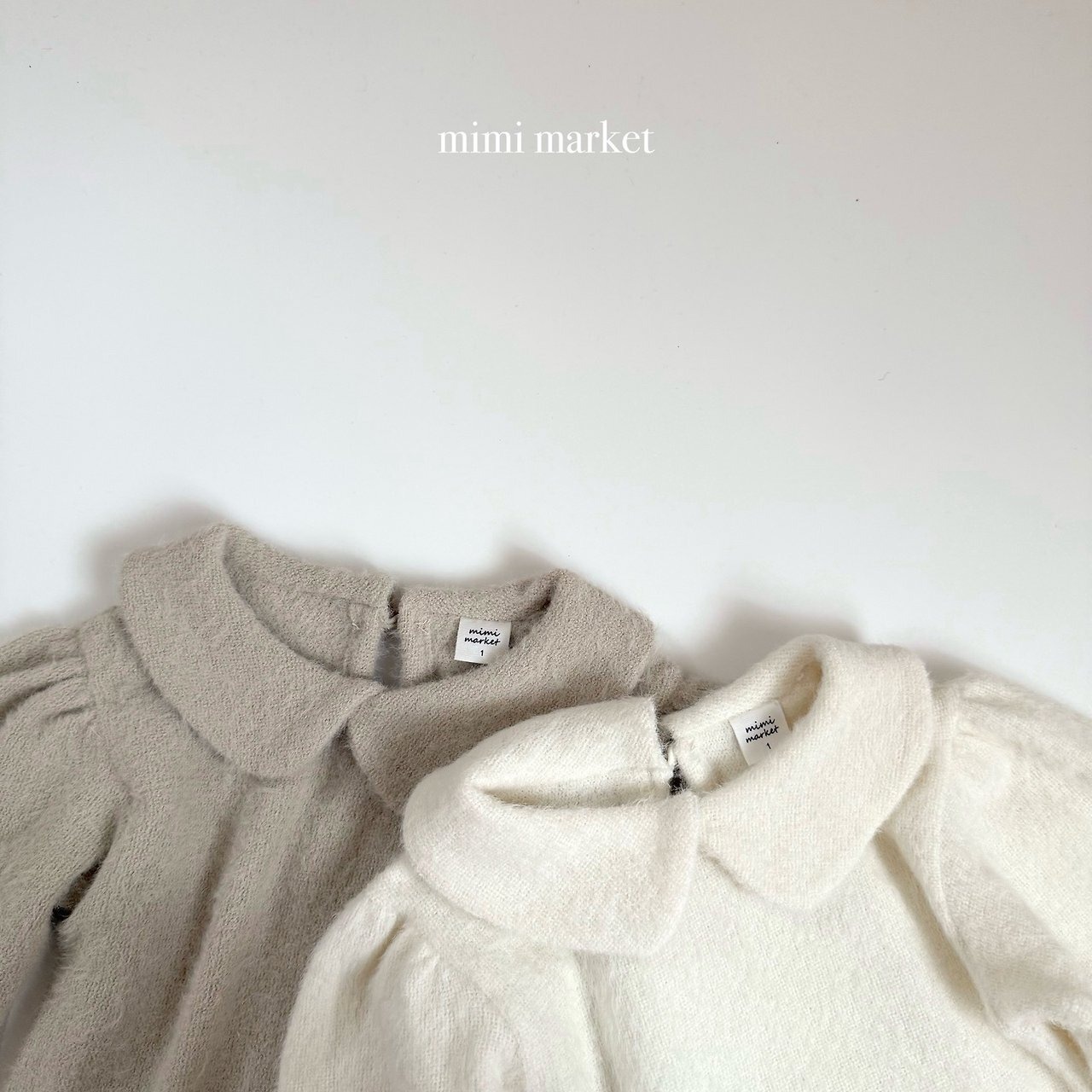 ミミマーケット / mimimarket / ヘア襟付きT / 韓国子供服 / キッズ / 26winter〖取寄〗*S~L*