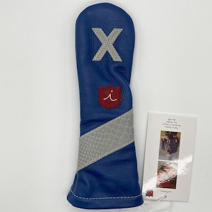 Iliac Golf Royal HybridX Cover: Royal Royal + Grey Boa