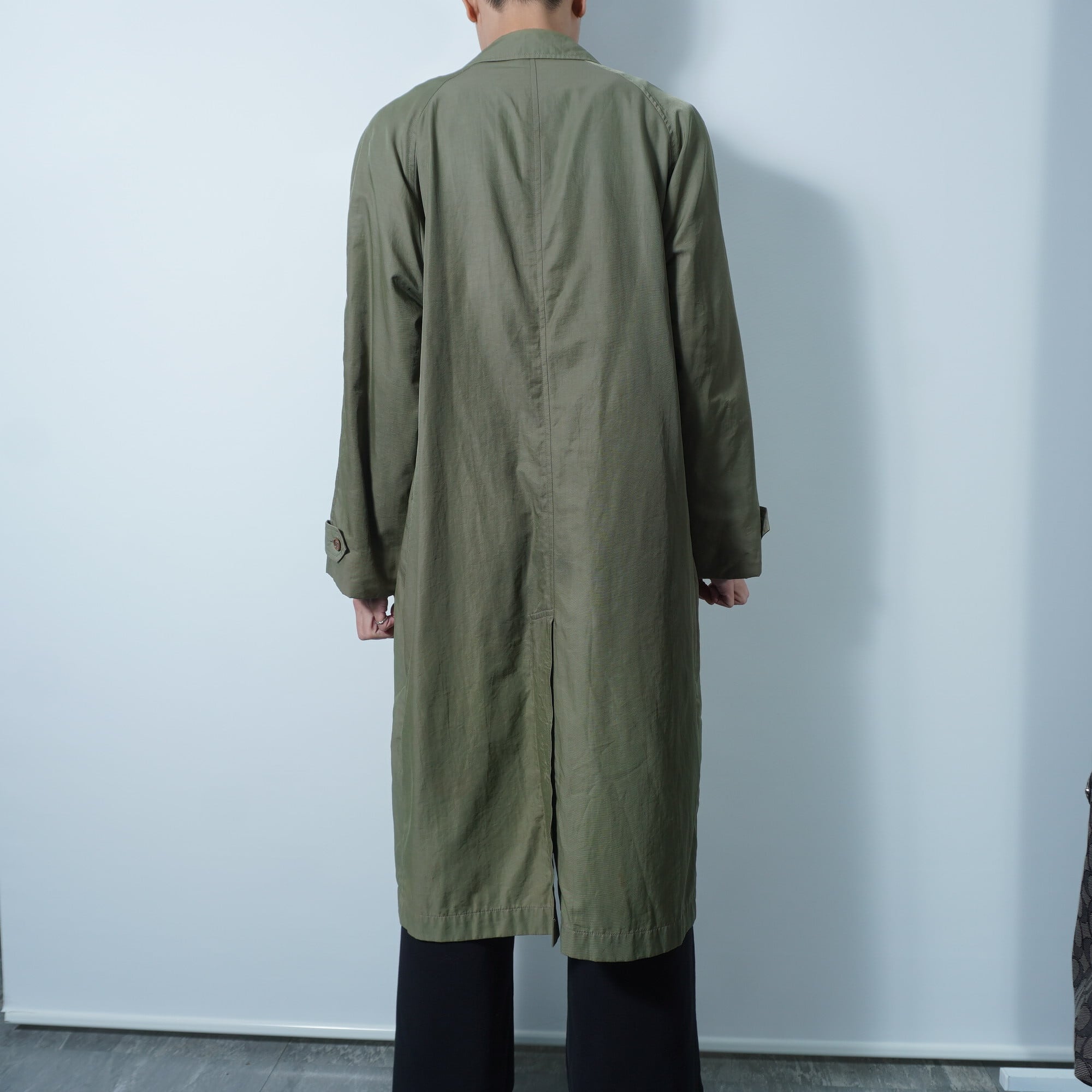 90s Christian Dior トレンチコート カーキ 90s Christian Dior