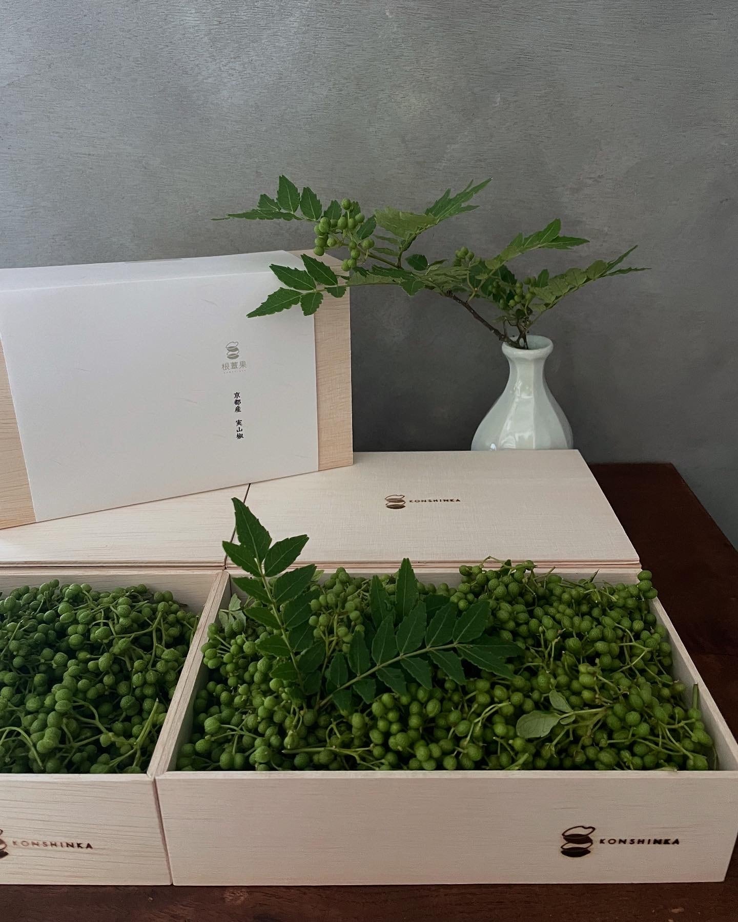 期間限定】花山椒100g 京都産 日時指定不可 | 根蕈果konshinka