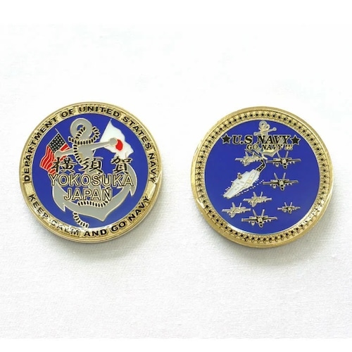 米海軍 横須賀基地 U.S.NAVY メダル 「燦吉 さんきち SANKICHI」