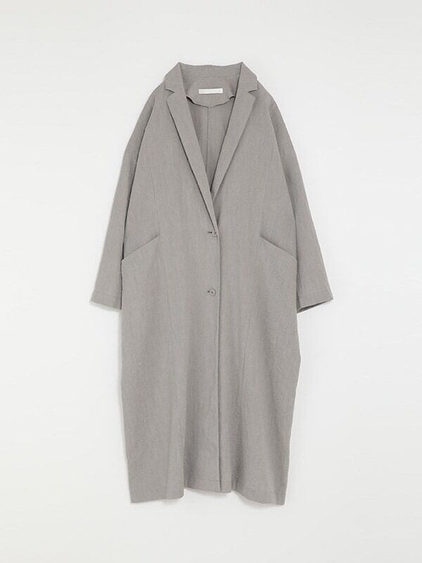 evam eva ｜linen washi long jacket | robin ASO