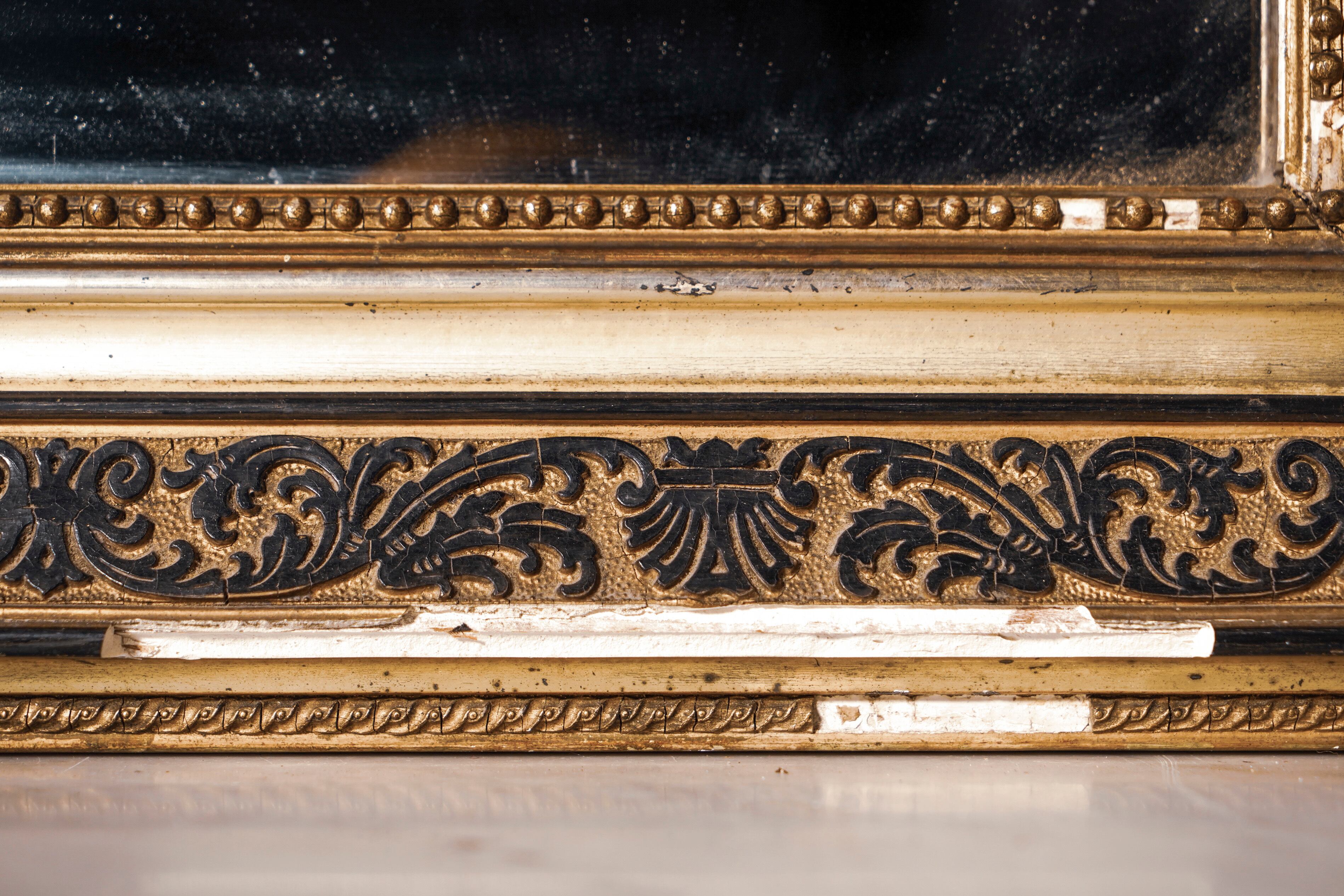 ミラー/アンティークミラー/フレンチミラー/1920年代/ルイ