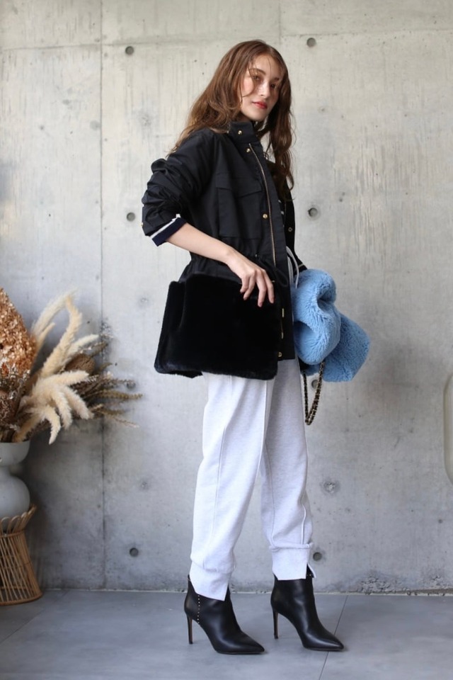 （original）ファー付きミリタリージャケット