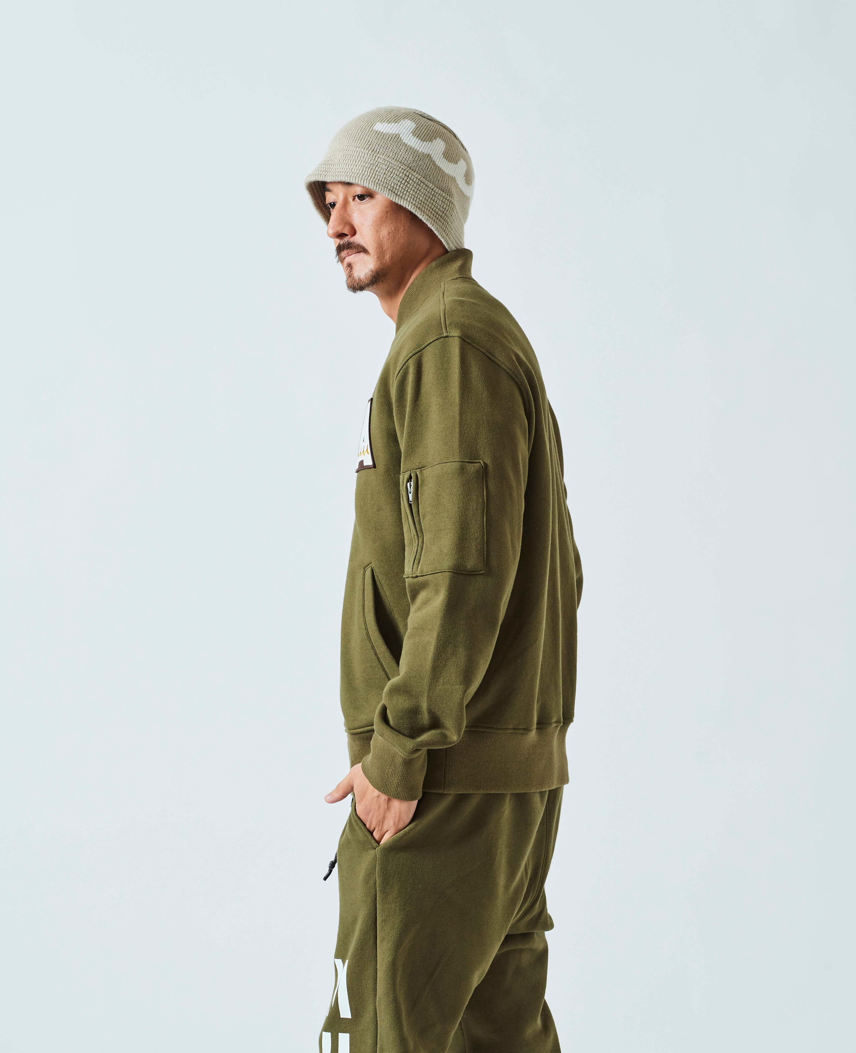 muta MARINE × ACANTHUS スウェット MA-1 | ACANTHUS ONLINE STORE
