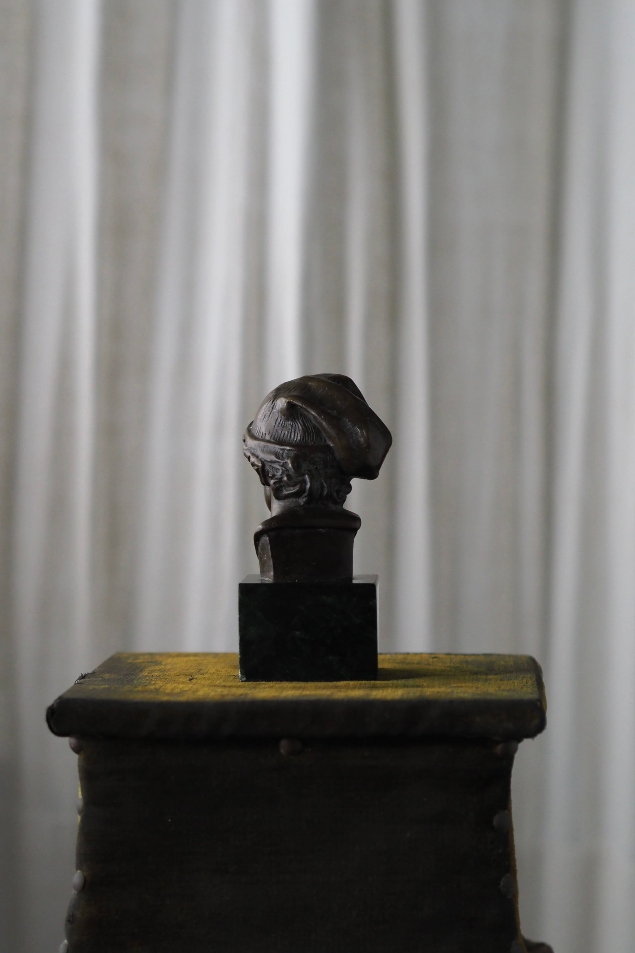 水夫ブロンズ胸像-antique bronze bust objet | アンティーク