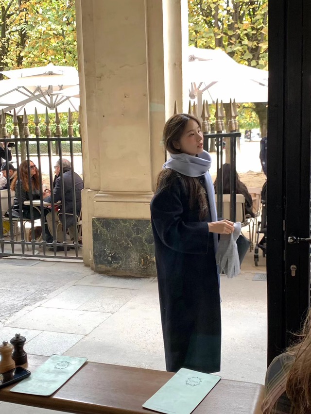 (OUNCE) pure wool muffler / 3color