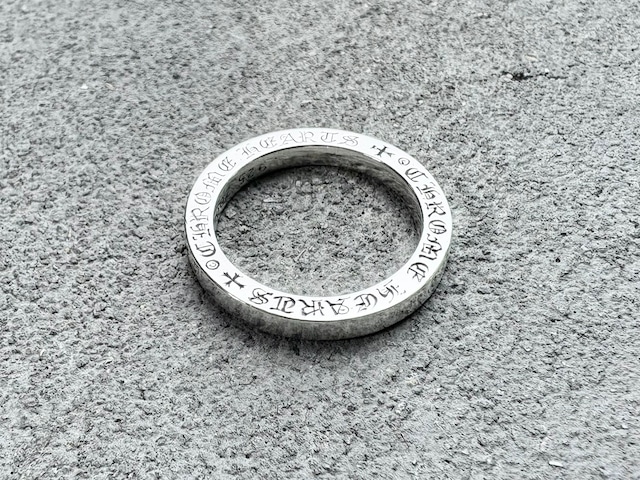 Chrome Hearts Spacer ring plain 3mm silver 925