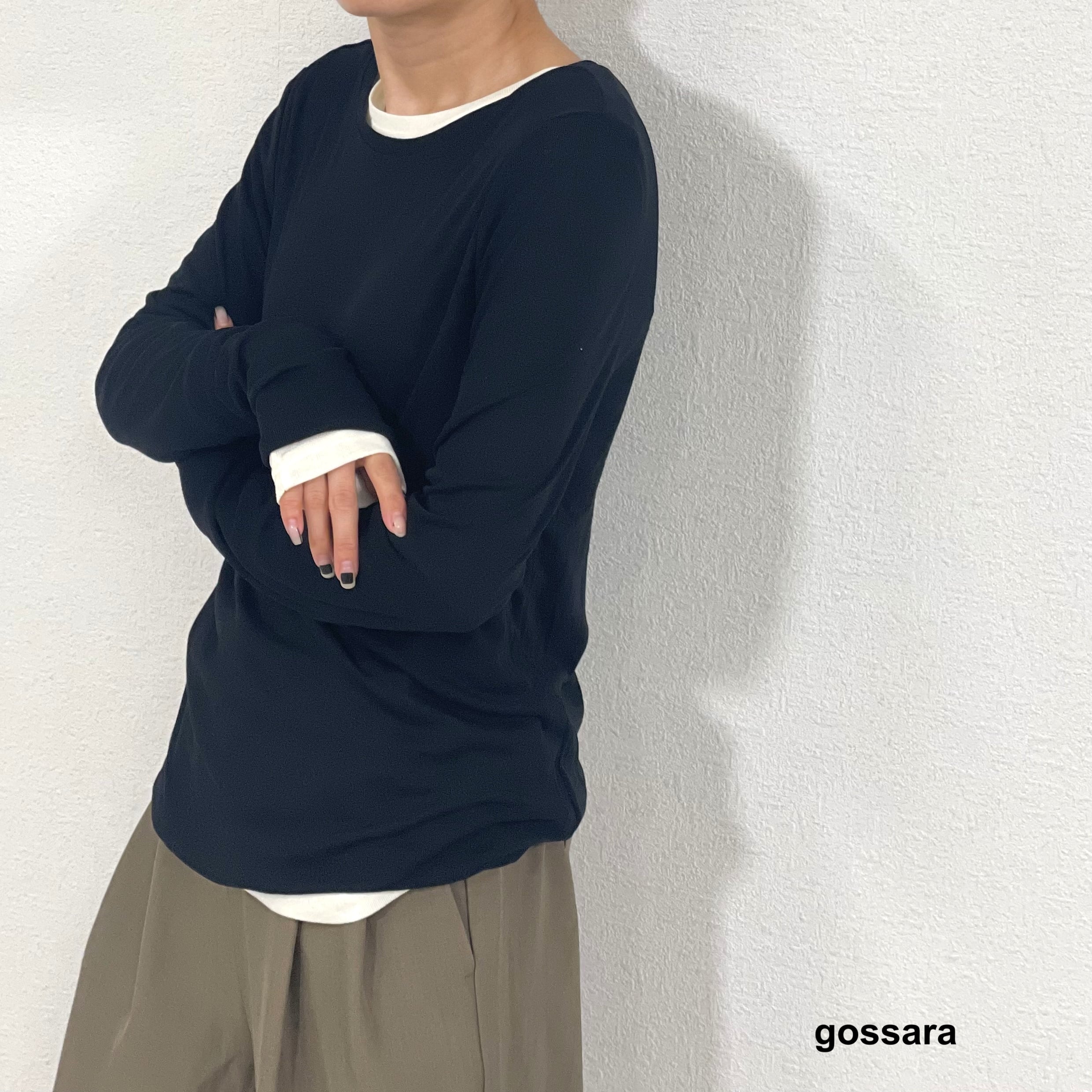 シアーフライスボートネックPO 5671900 (0829) | gossara(ゴサラ)