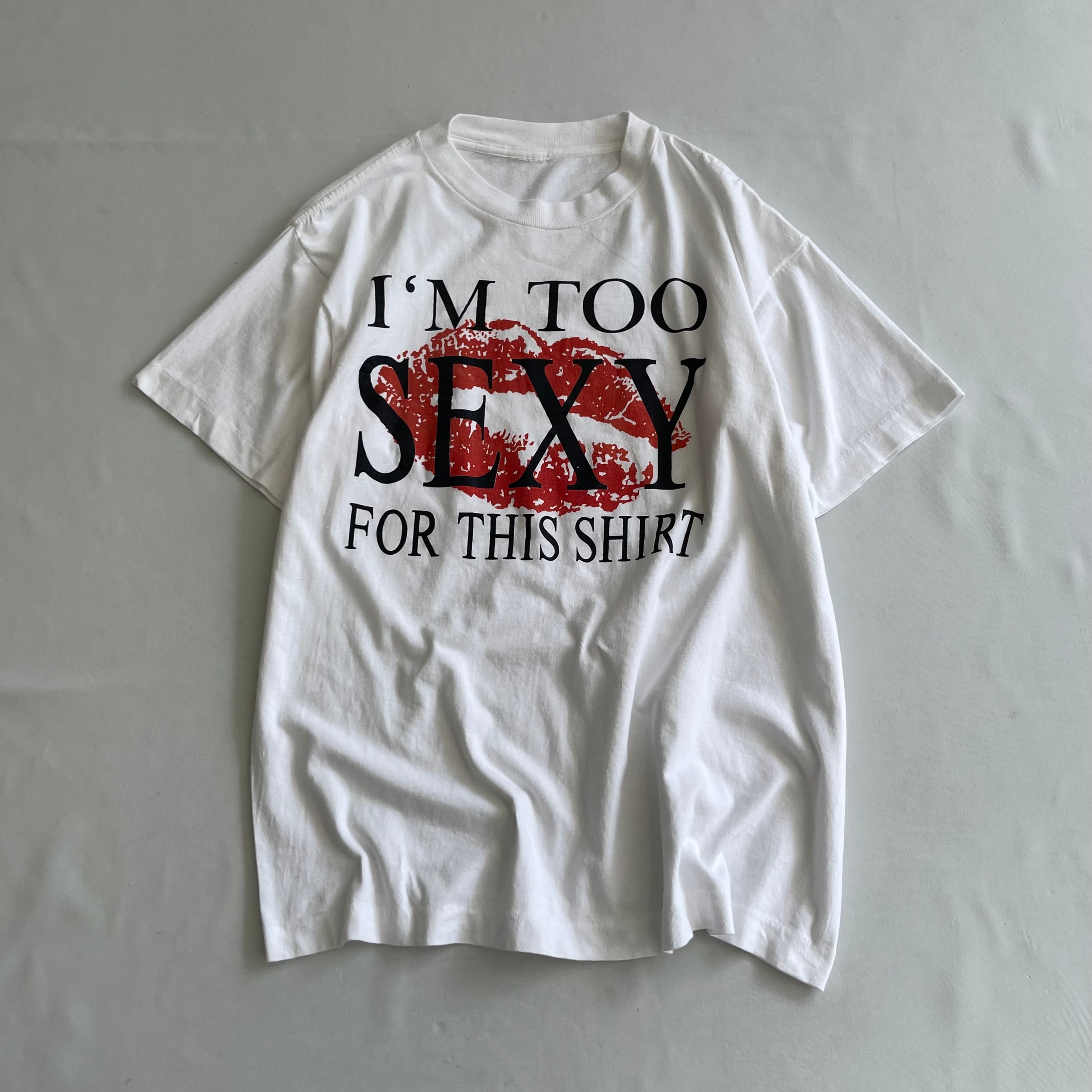 90's プリントTシャツ ホワイト メンズL メッセージTシャツ 古着