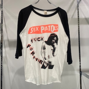 80s Mahagamage Sex pistols Tee 80年代 セックスピストルズ ラグラン Tシャツ バンドTシャツ バンT L