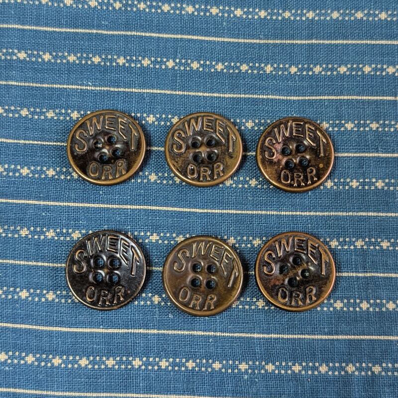 30s FINCK'S Change Button | Wonder Wear ヴィンテージ古着ネットショップ