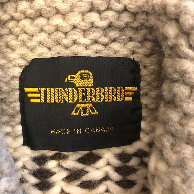 専用　カナダ製 THUNDERBIRD サンダーバード カウチン ベスト 楽天市場】カナディアンセーター｜カウチンセーター（ベスト