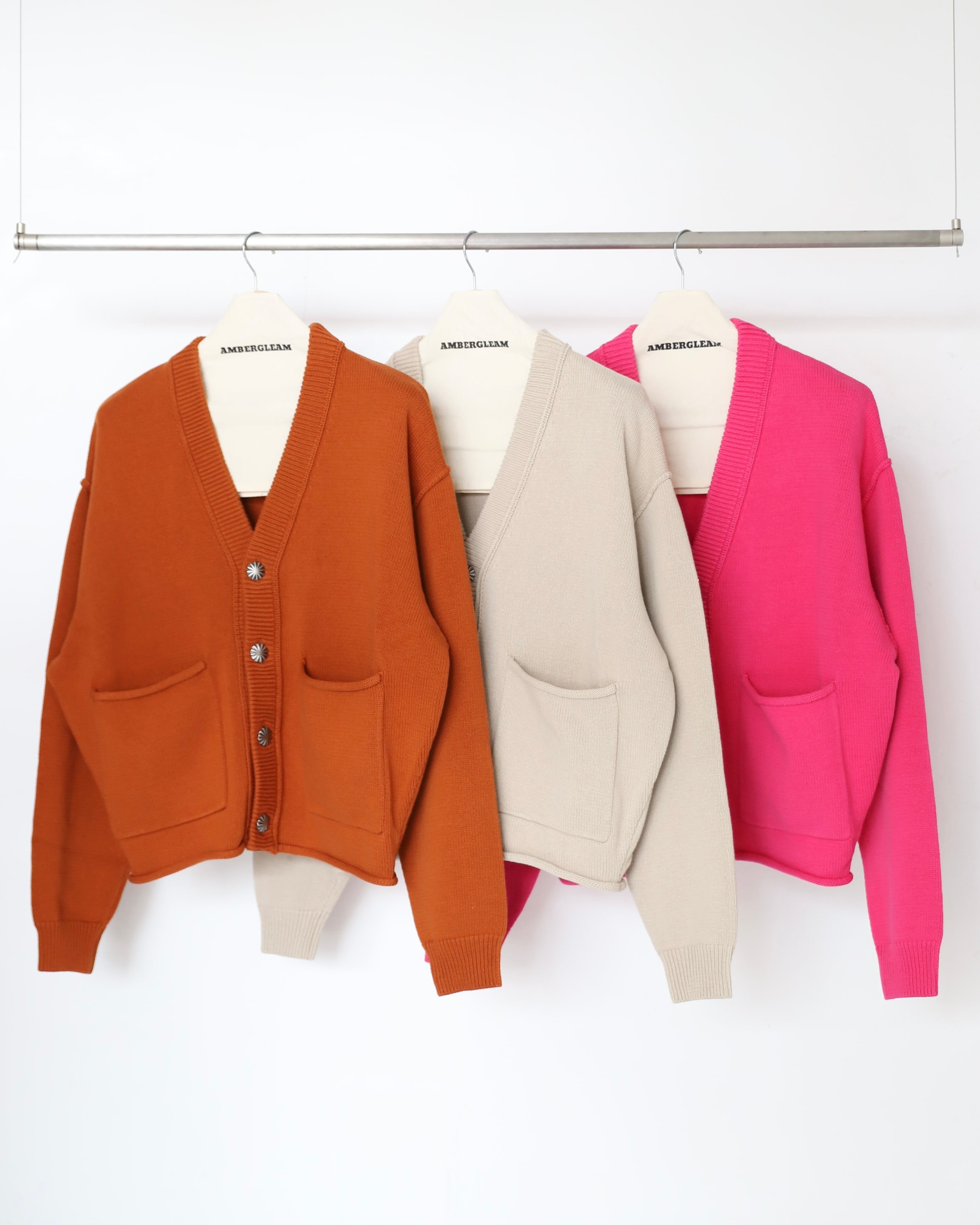 Concho Knit Cardigan / コンチョニットカーディガン | AMBERGLEAM Concho Knit Cardigan / コンチョニットカーディガン | AMBERGLEAM