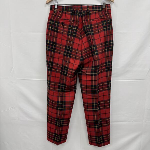 未使用】Supreme/シュプリーム【22SS】Tartan Wool Suit/タータン