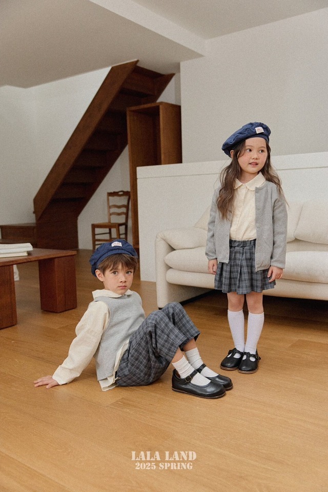 【即納】day check pants/lalaland