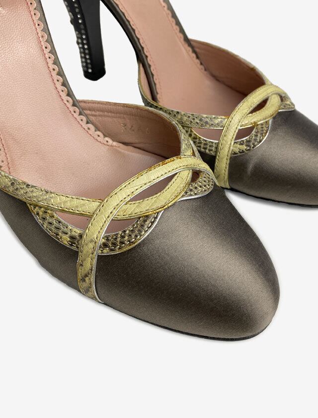 22万購入◼️PRADA プラダ クリスタルヒール 靴
