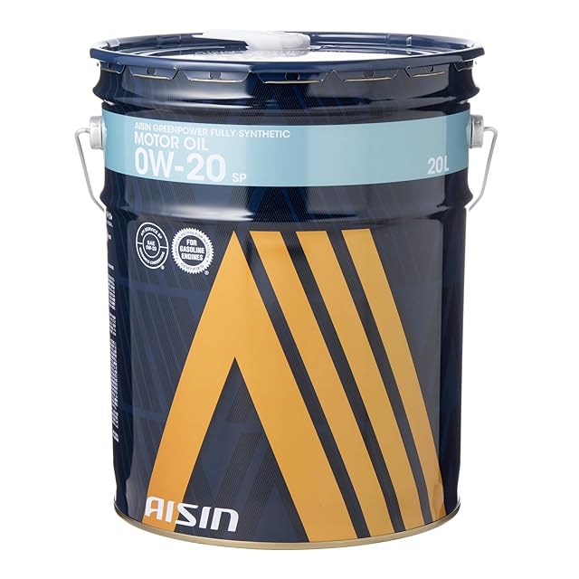 アイシン(AISIN) 車用 ガソリン車用 エンジンオイル 0W-20 内容量 20L