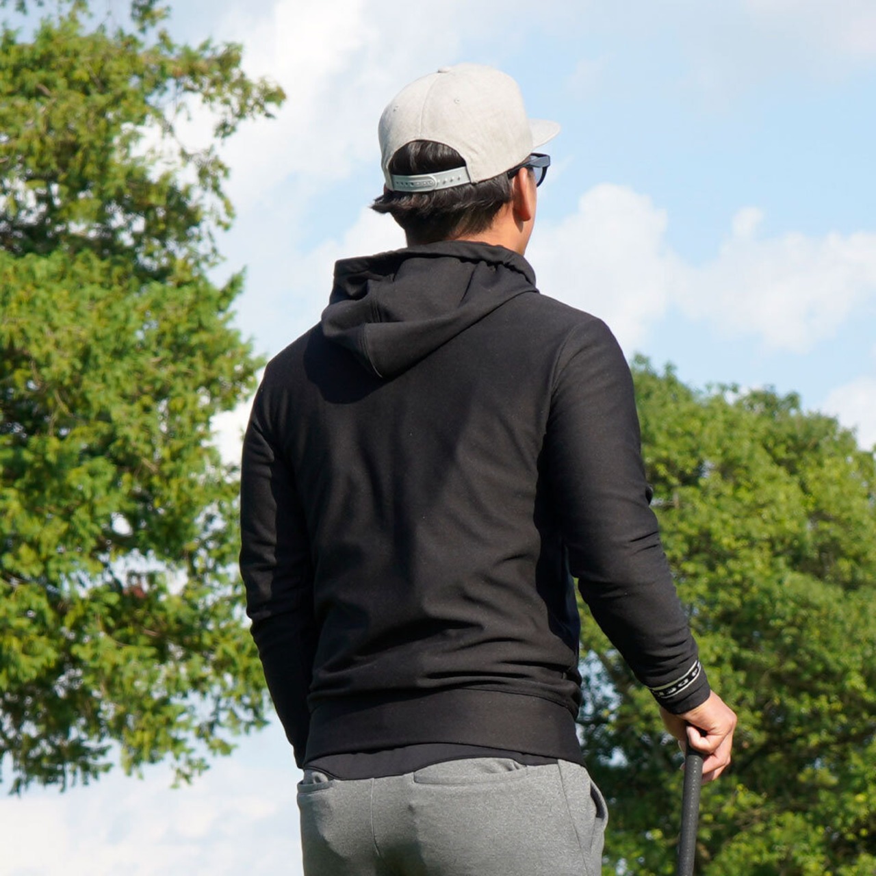 4WAY STRETCH WARM HOODIE AMG417006