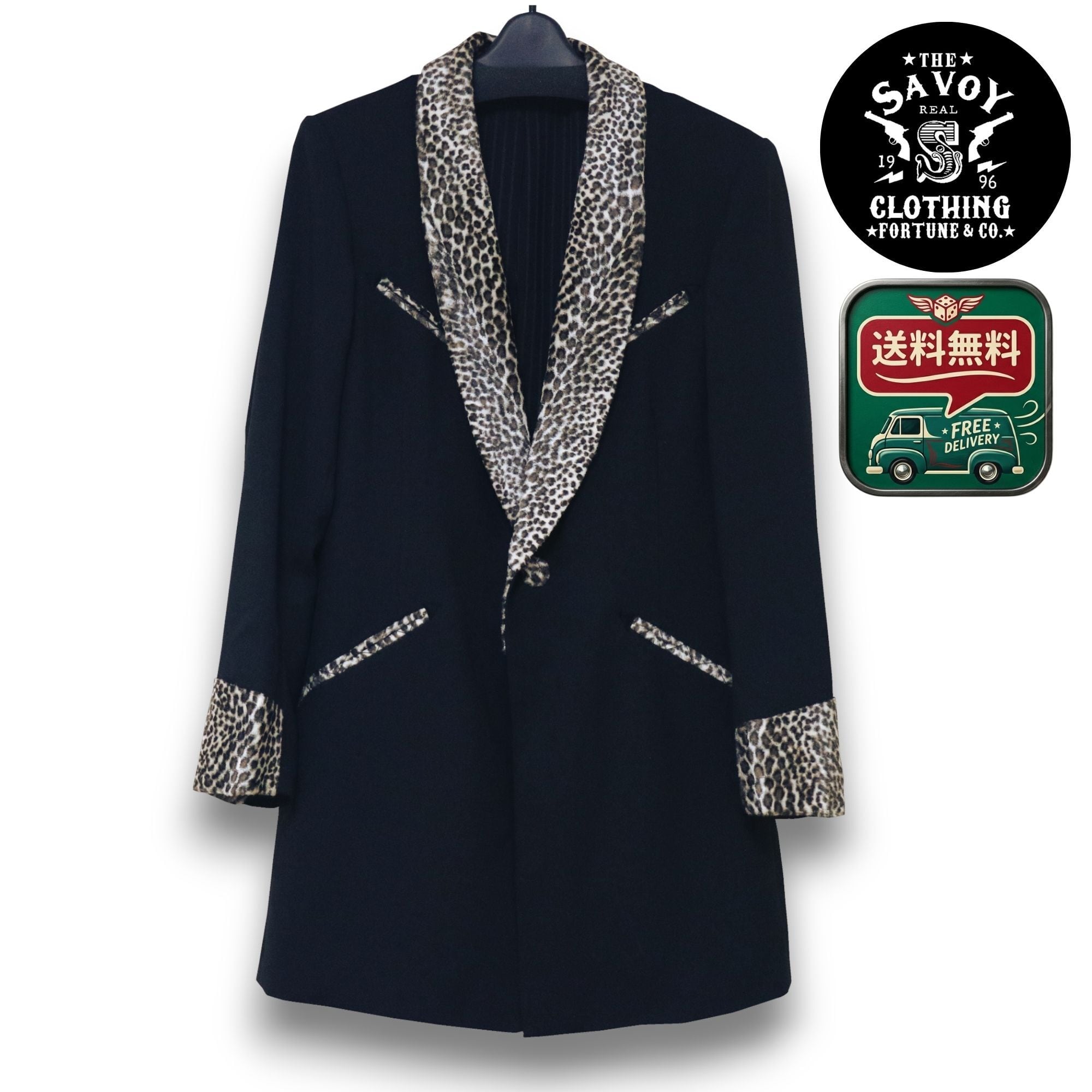 エドワードジャケット Leopard Switch Taylor Made Edward Jacket SVY