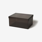 MULTI USE COLORED ACRYL BOX -GREY | カラーアクリルボックス