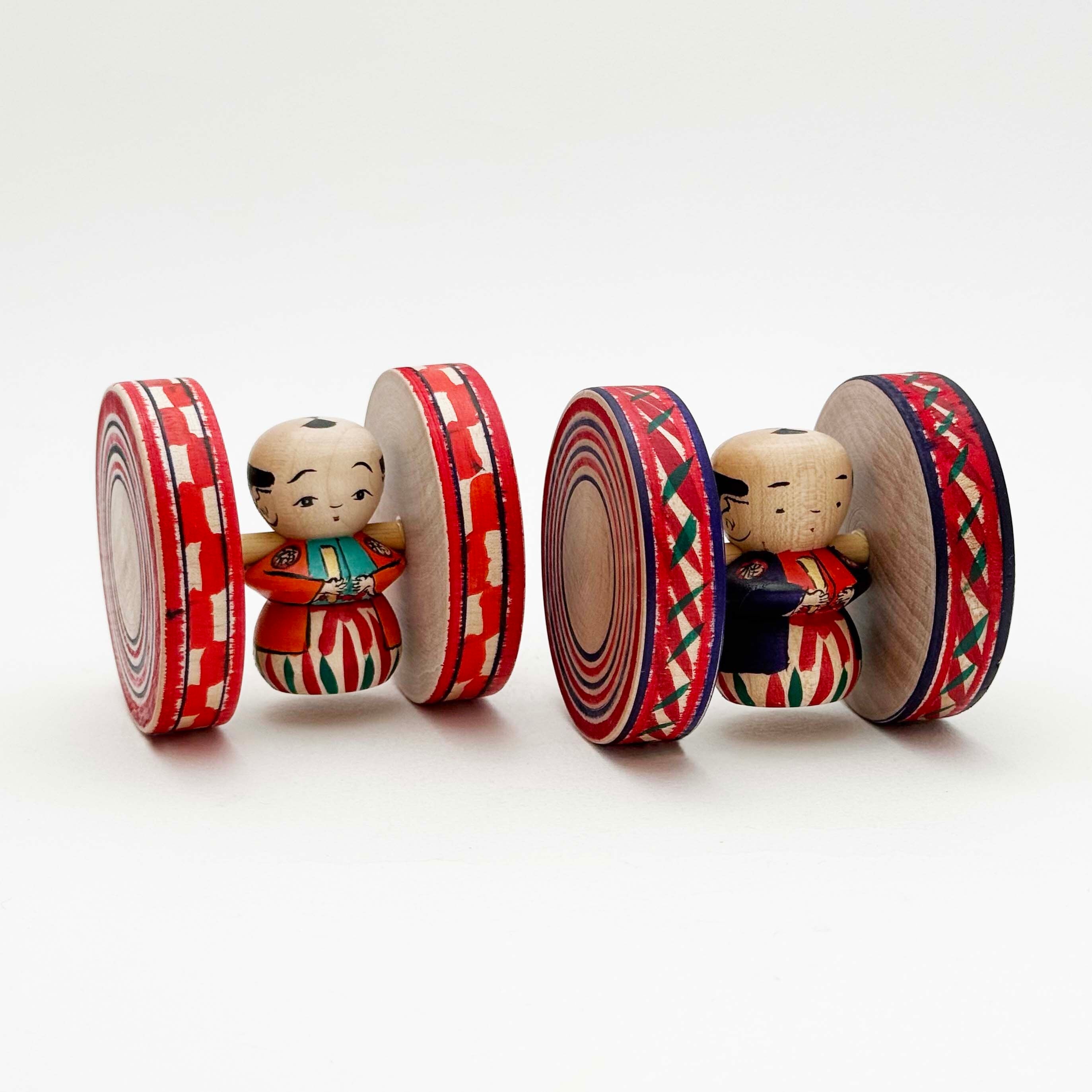 福助こけし福車（独立系 / 志田菊宏工人）