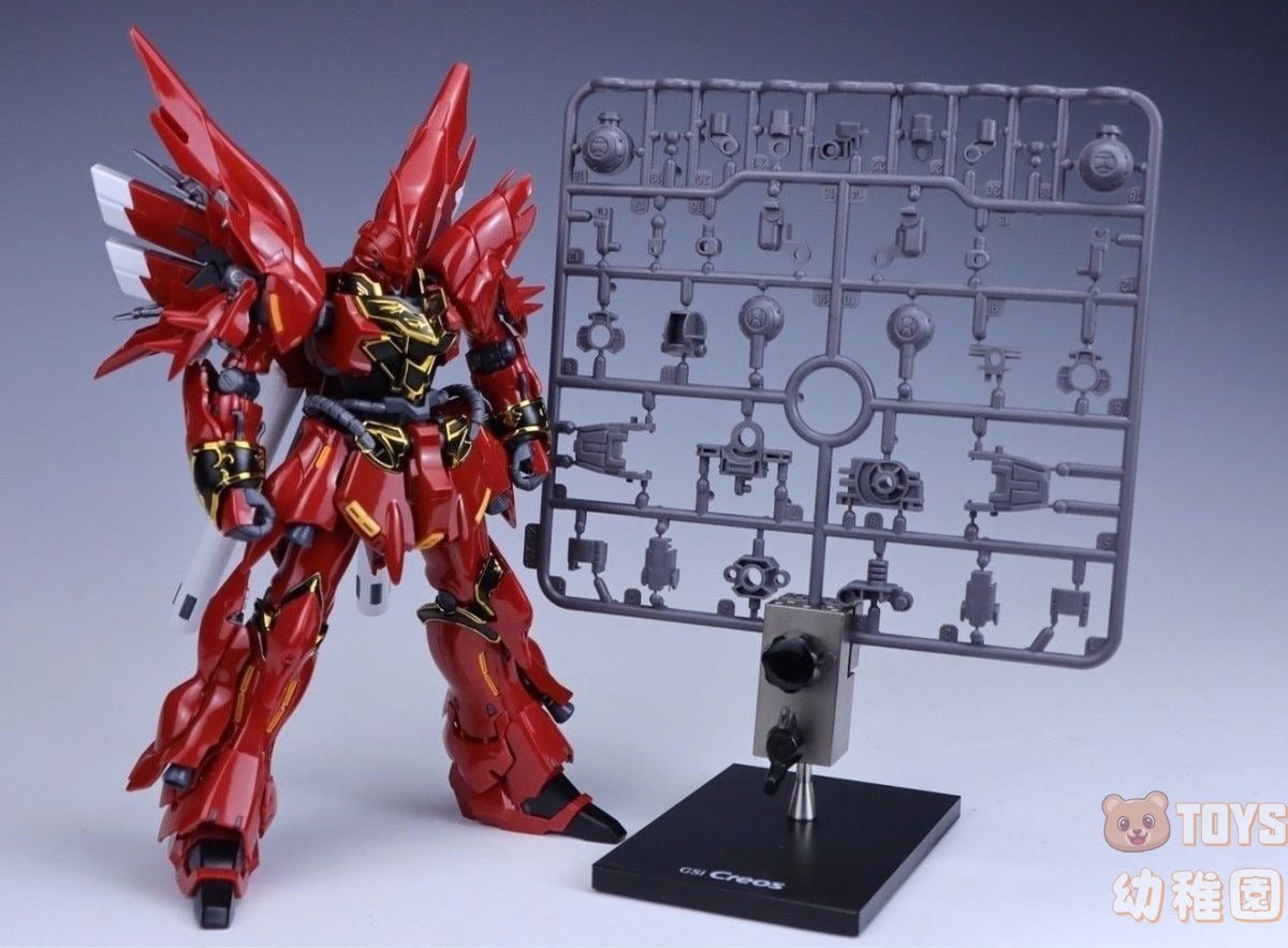 107整備班】1/144 RG シナンジュ 用 改造パーツ 可動性向上 未組立