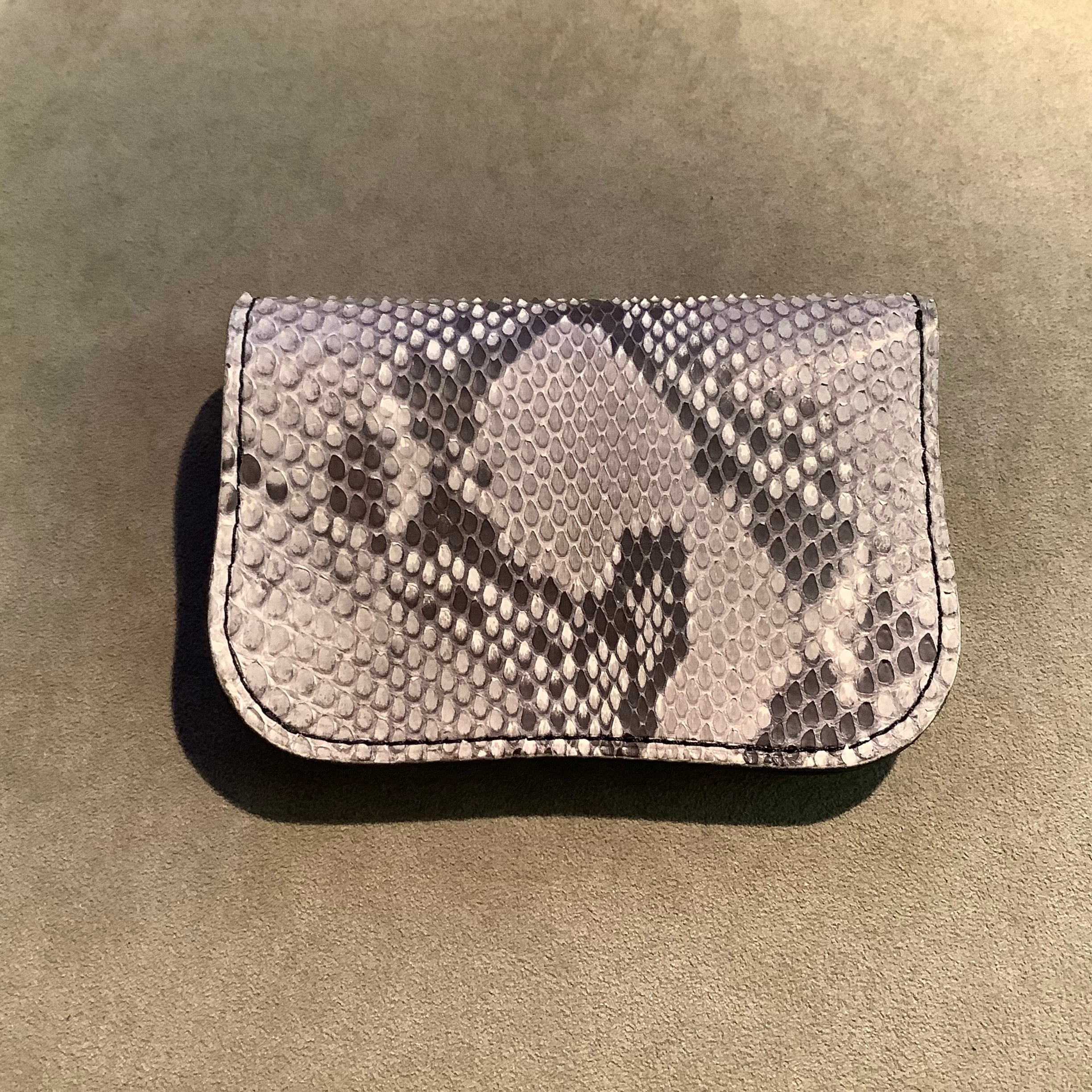 short tracker wallet custom Python パイソンカスタム 蛇革 ショート
