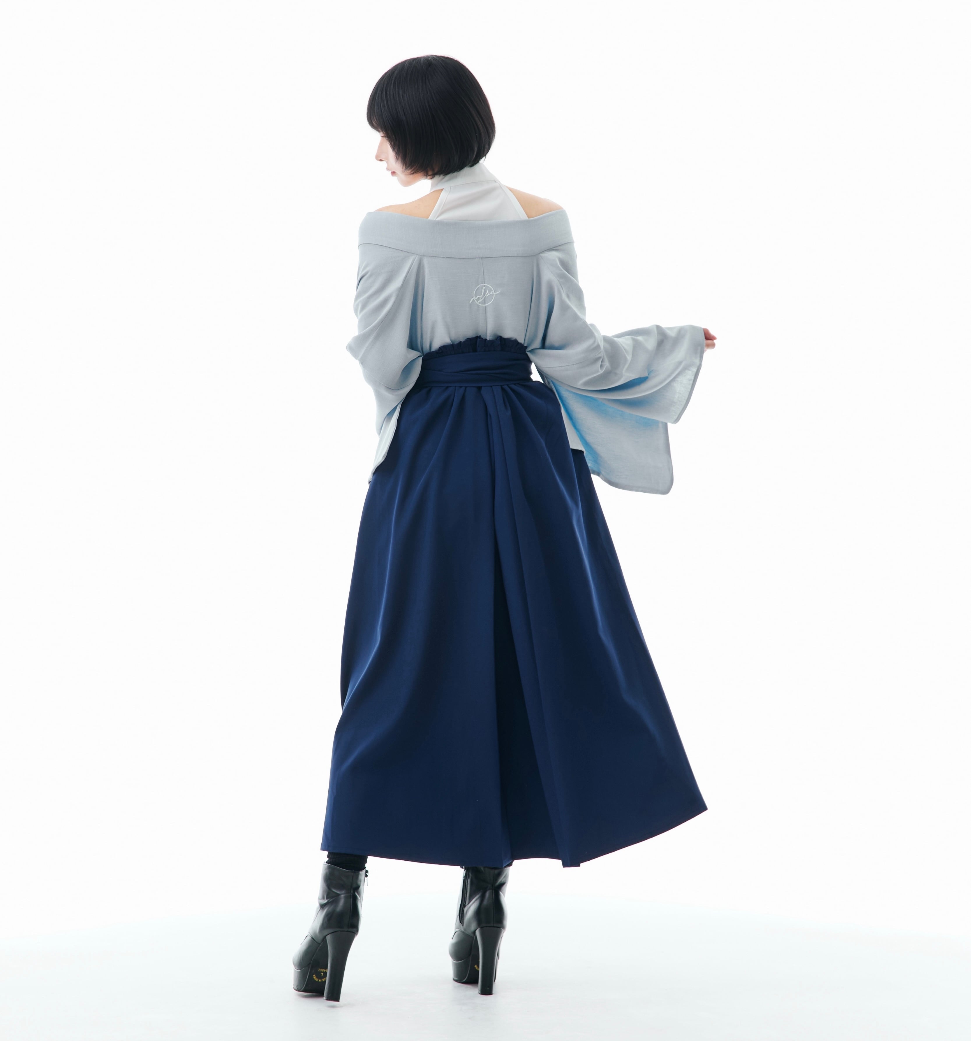 misamaru　袴スカート 袴スカート ネイビー | MISAMARU
