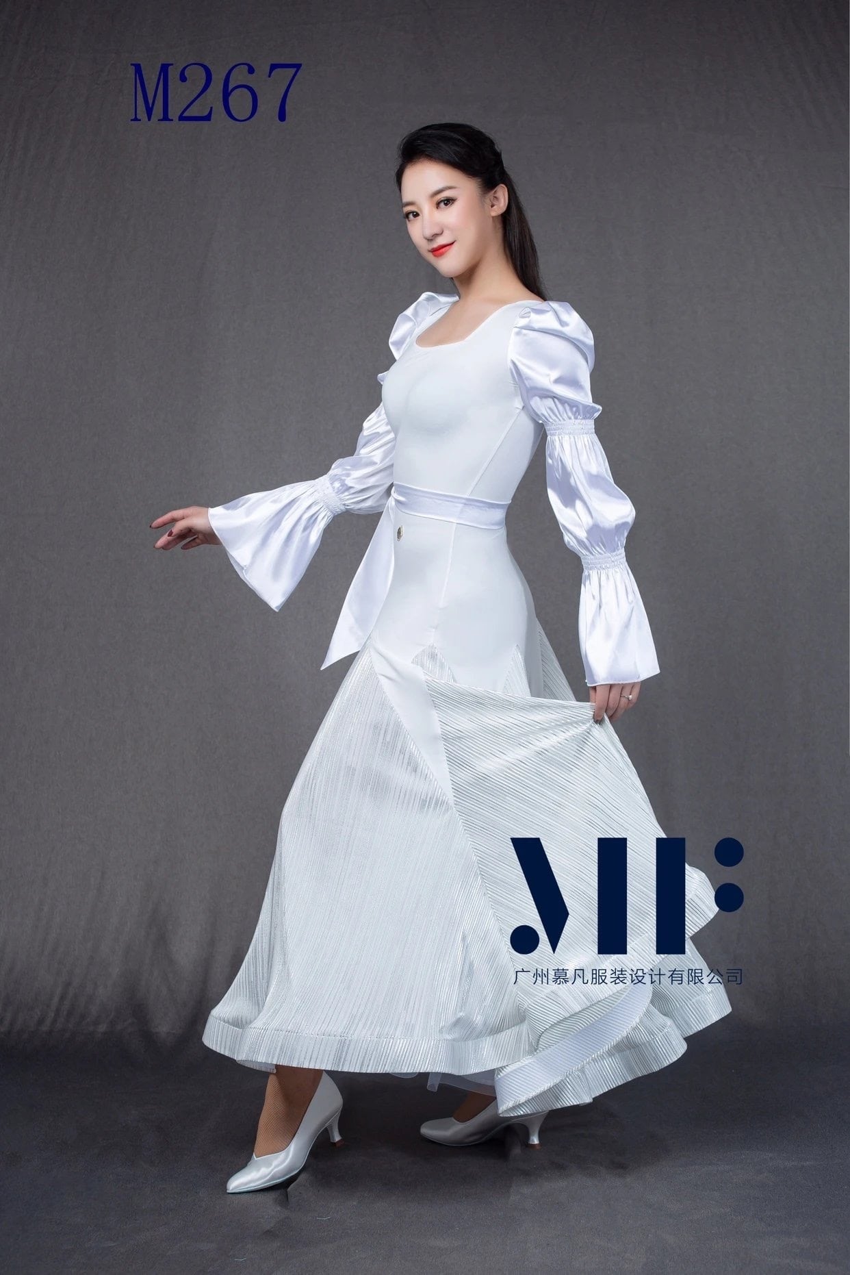 MF267マシュマロワンピース | 社交ダンスウェアSTUNNINGDANCEWEAR