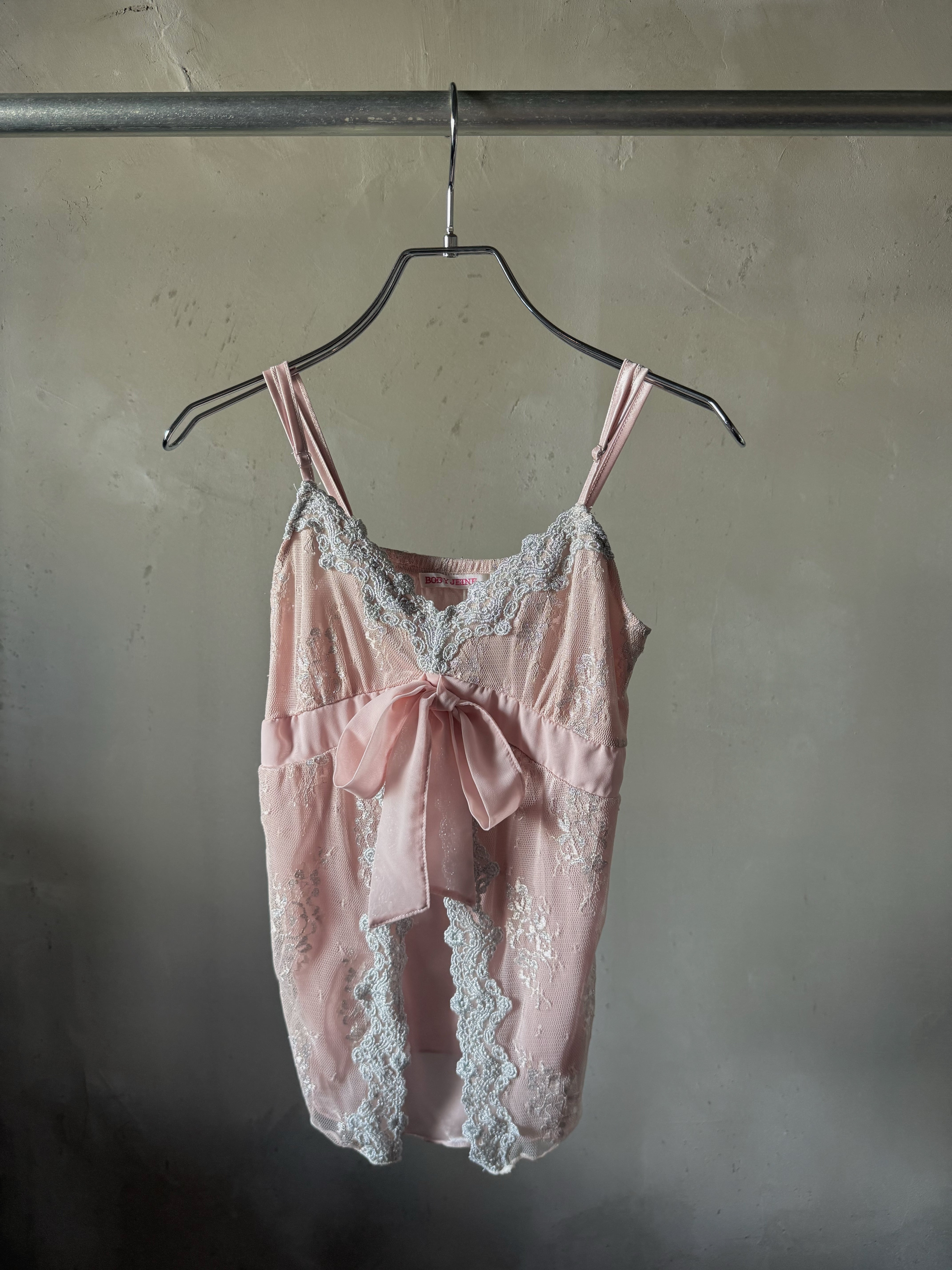 kirakira lace ribbon camisole (Bill vintage)