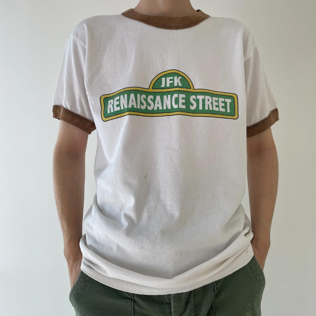 tGG169 90s Tシャツ セサミストリート リンガー ヴィンテージ カワイイ
