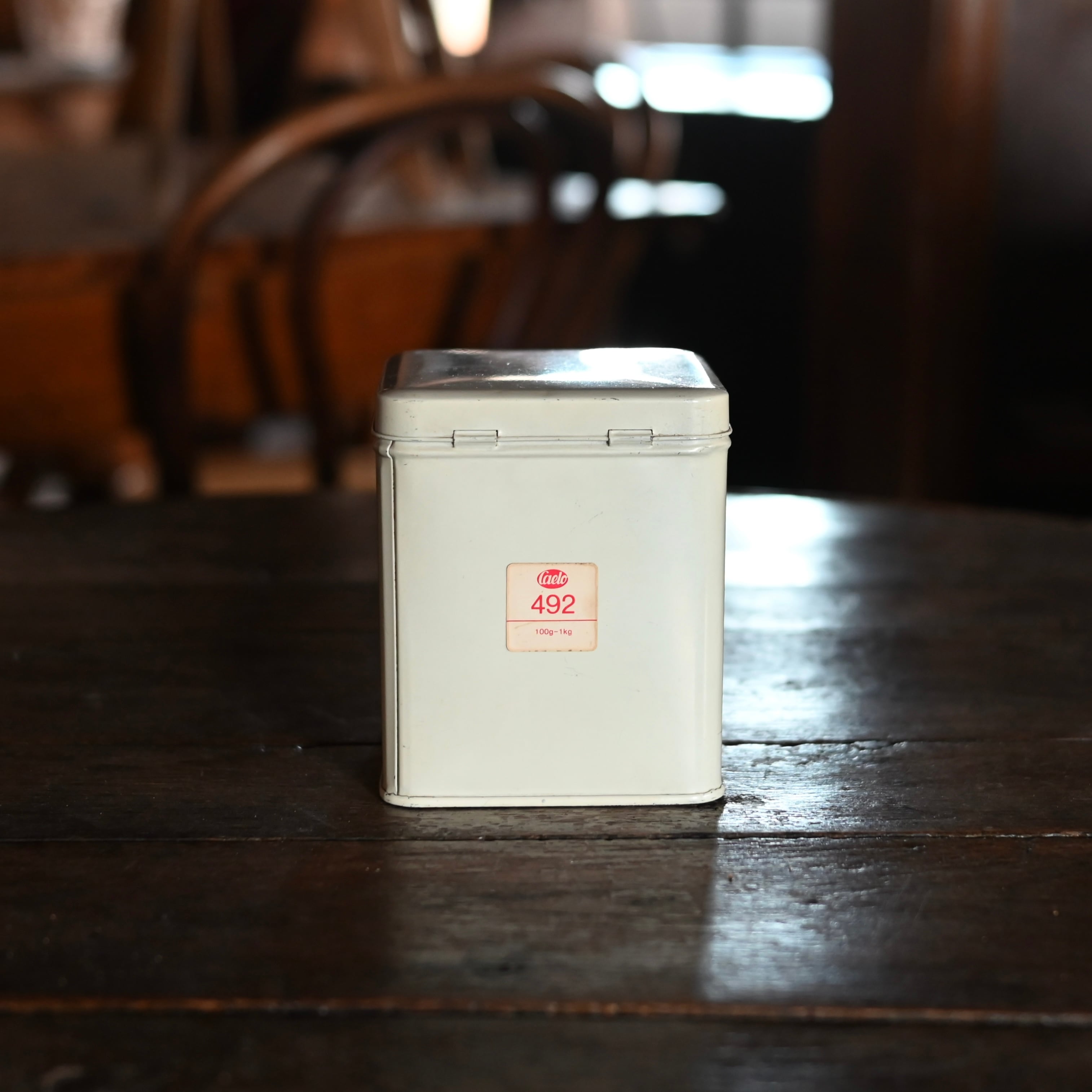 Tin Can / ティン カン【B】〈箱・収納・缶・店舗什器・アンティーク