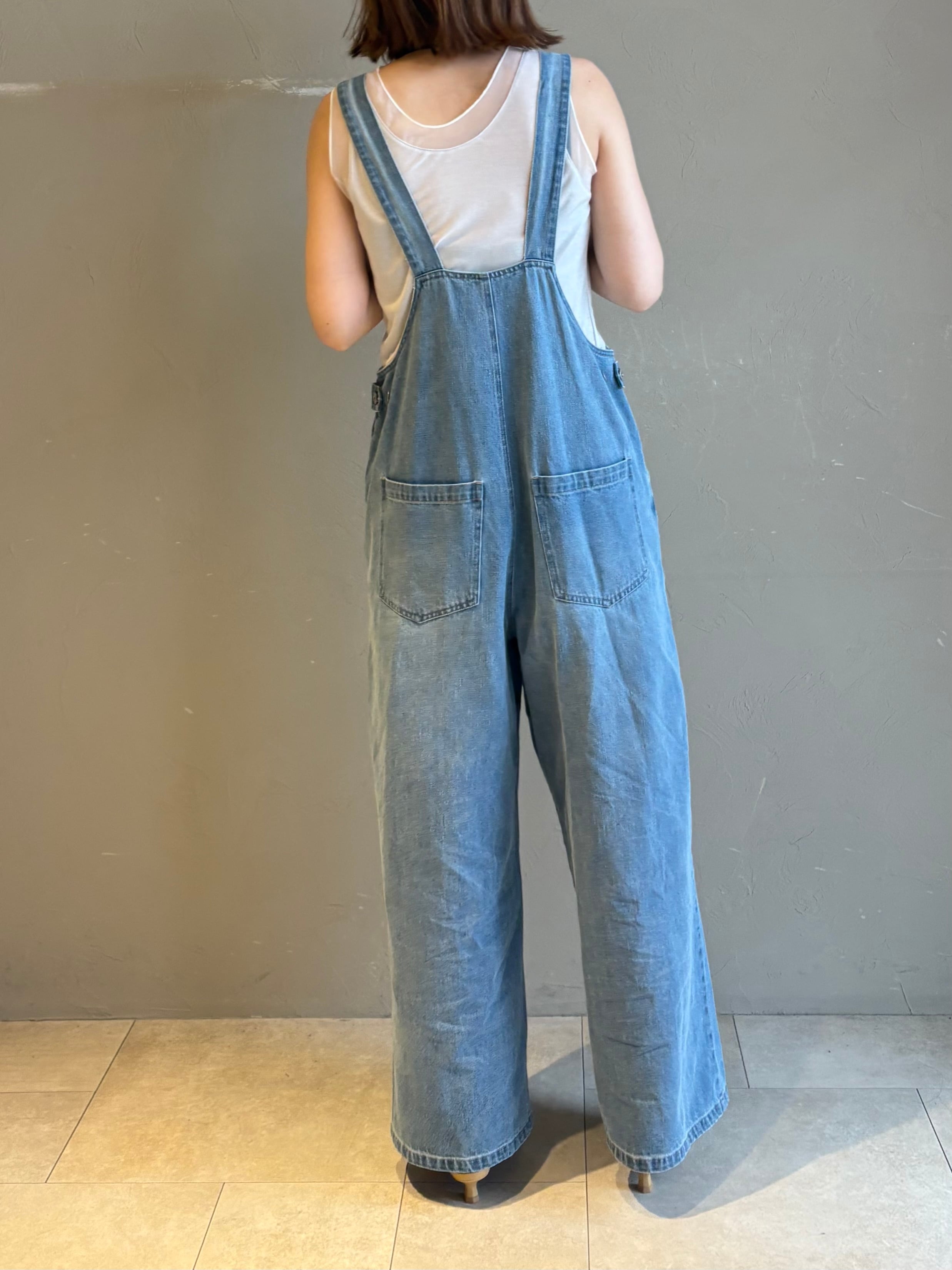 デニムジップサロペット | valance 福井｜レディース セレクトショップ