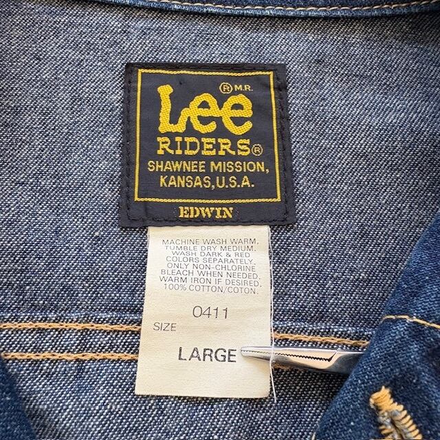 ＠美品 濃紺 リーワン オー ワン Lee101-Jトラッカージャケットj512 美品 濃紺 リーワン オー ワン Lee101-Jトラッカージャケットj512