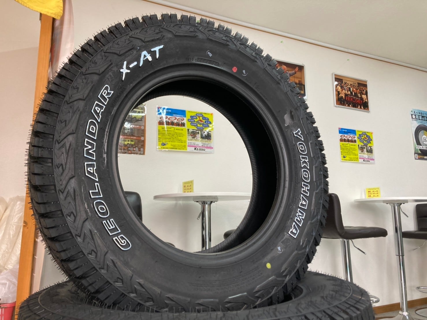 スズキジムニーjimny ヨコハマ ジオランダー195r16c Geolandarx Atホワイトレター ケイスリー K3 ジムニーパーツ専門店