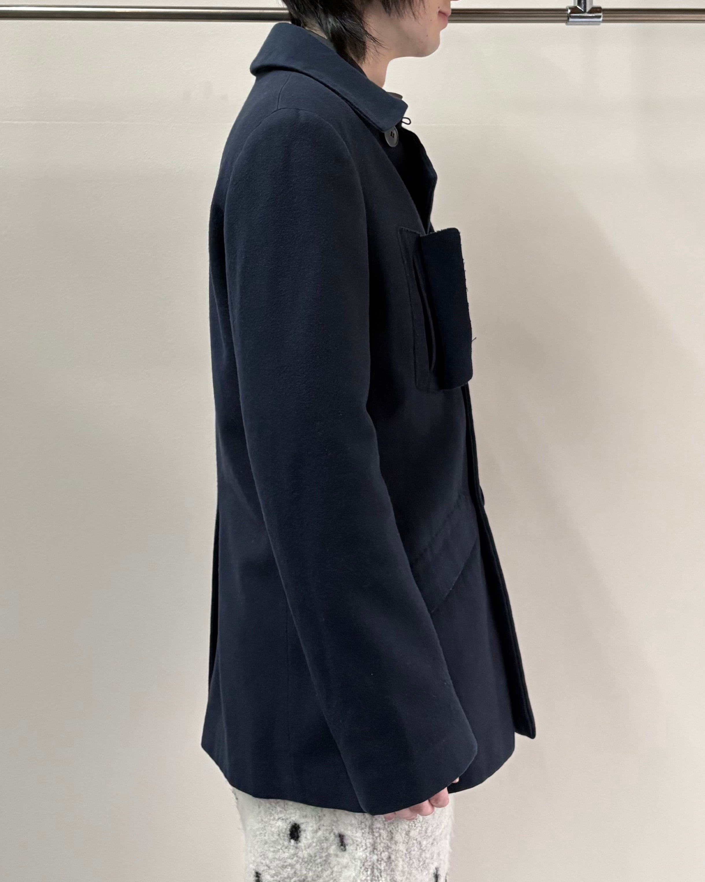 2009AW/Martin Margiela】Deconstructed Pea Coat | blendmarket