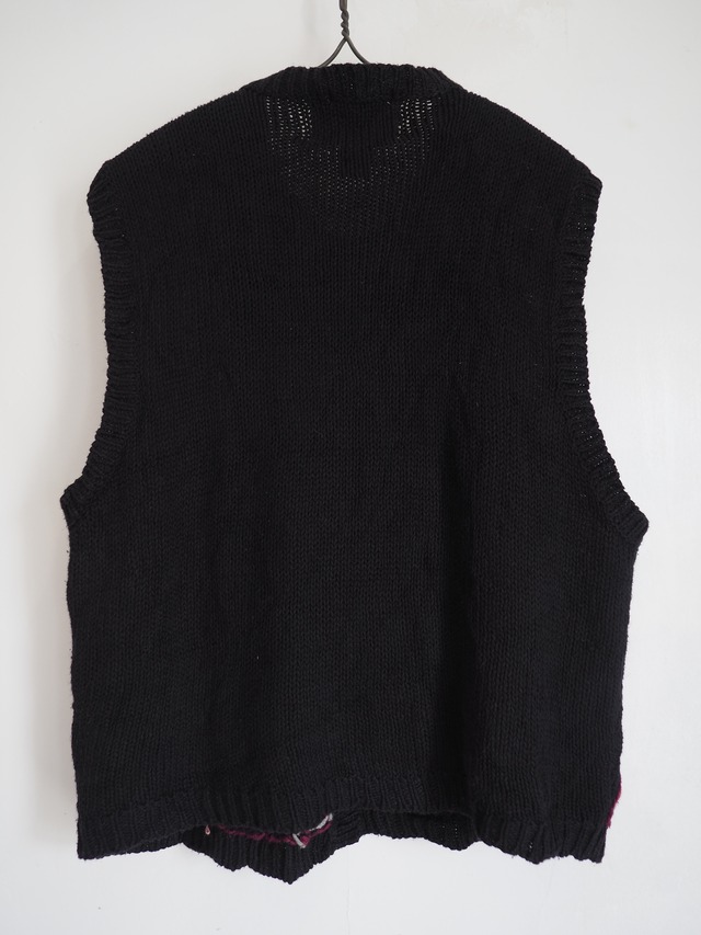 1990’s Christopher Banks Hand Embroidered Knit Vest／S