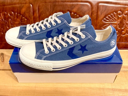 converse（コンバース）×STUSSY（ステューシー） CX-PRO OX ネイビー 9 27.5cm ビンテージ 2311