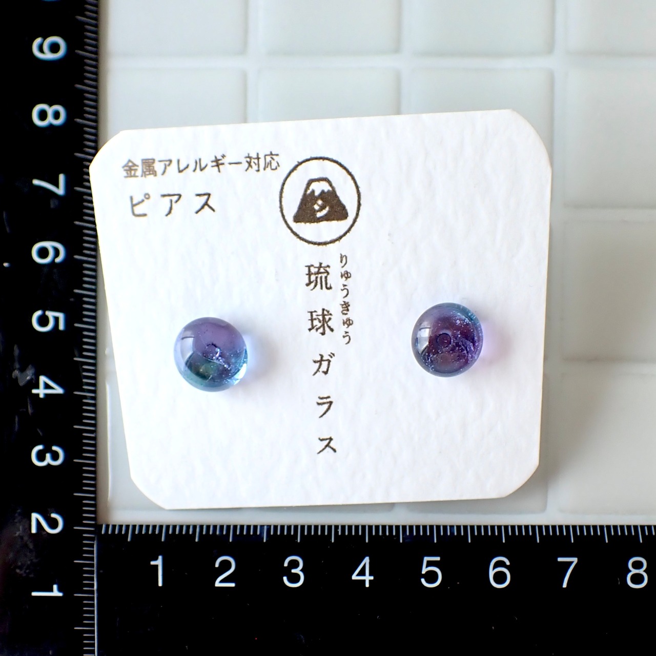 ピアス / 琉球ガラス