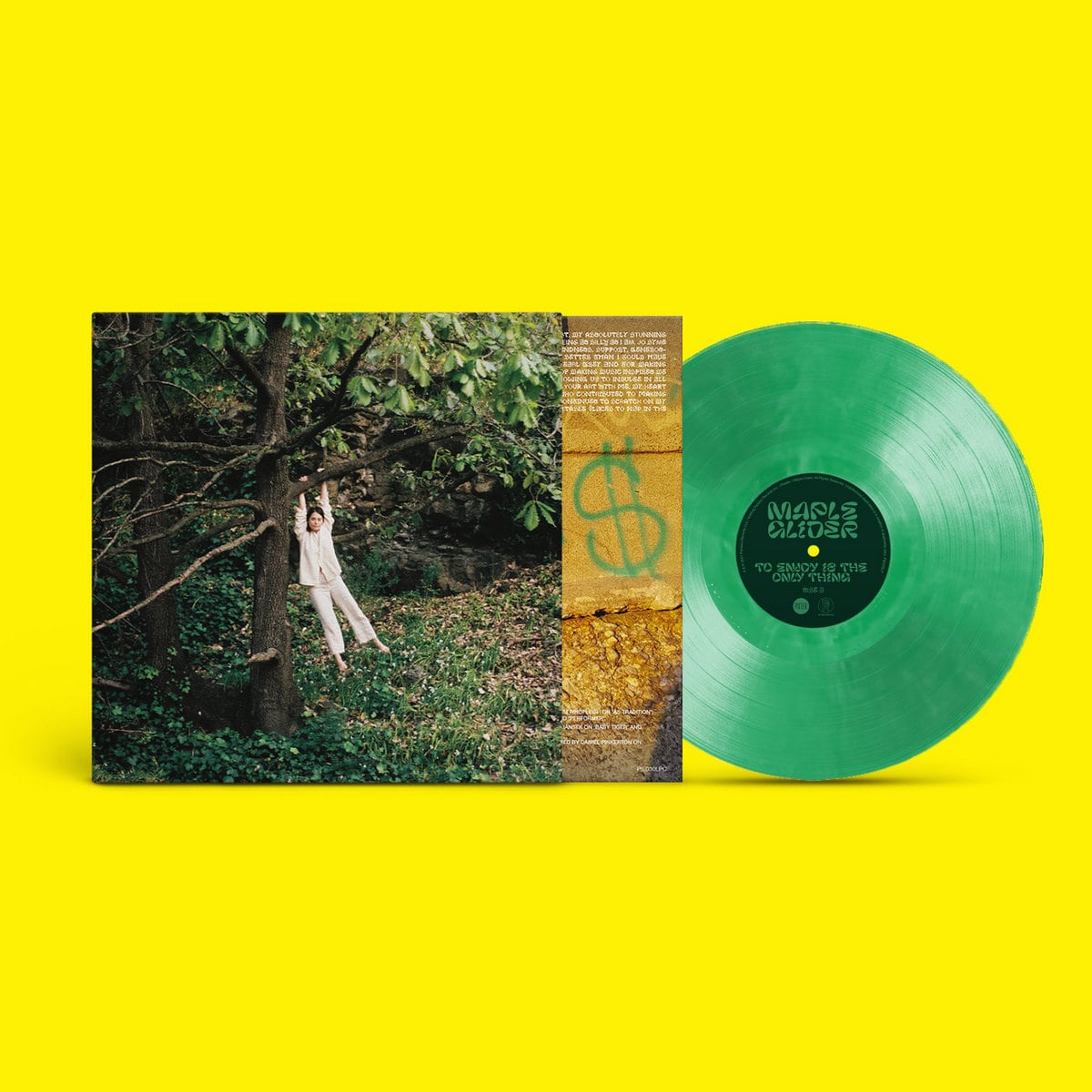 Maple Glider / To Enjoy is the Only Thing（Ltd Green LP）