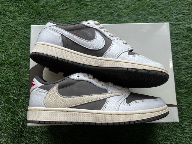 NIKE × TRAVIS SCOTT AIR JORDAN 1 LOW OG SP REVERSE MOCHA DM7866-162 24.5cm 65679