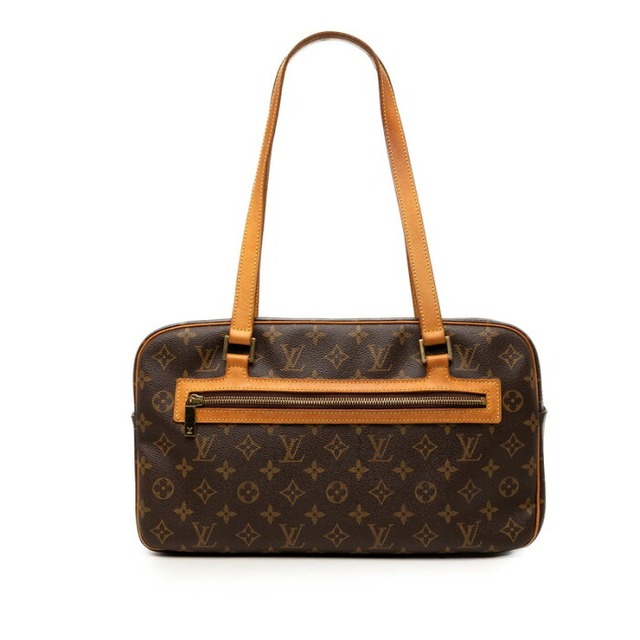 ルイ ヴィトン モノグラム シテGM トートバッグ ショルダーバッグ M51181 ブラウン PVC レザー レディース LOUIS VUITTON 【中古】